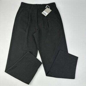 Everlane‎ Women’s NWT Black The Tencel Way-High Taper Minimalist Pant 6/W30/L27
